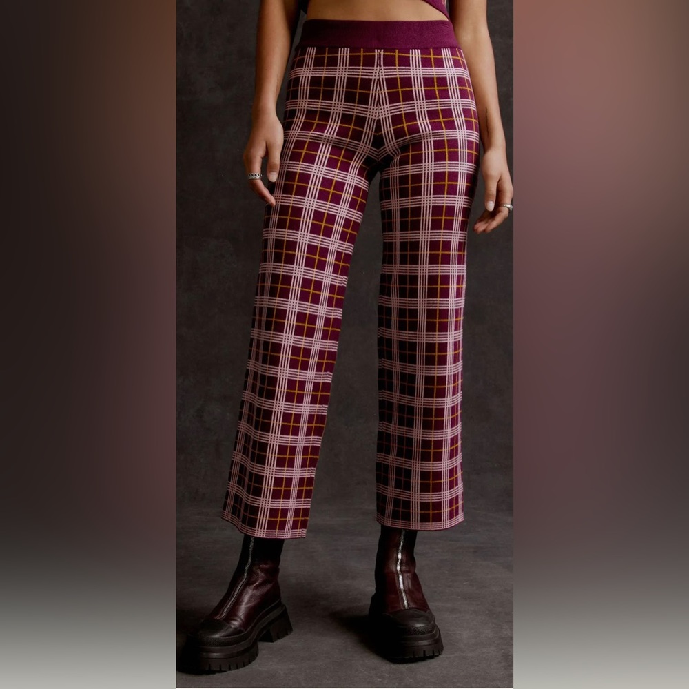 Daydreamer Boysenberry Plaid Pant